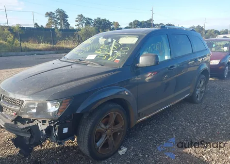 2017 Dodge Journey Crossroad Plus from USA, damaged, VIN 3C4PDCGG5HT613270